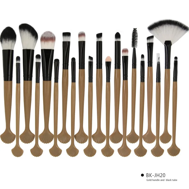 15 MAANGE 20 шт. основа Форма Макияж Кисти Набор теней для век Eye Liner губ корректор Make Up Brush косметический набор инструментов pincel maquiagem - Handle Color: 15