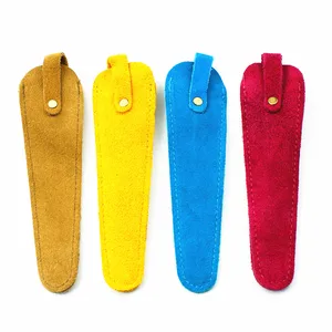 Профессиональный Чехол для парикмахерских ножниц из воловьей кожи, чехол для парикмахерских ножниц, кобура для Ножницы Чехол для парикмахерских ножниц