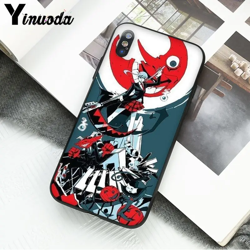 A16 Yinuoda Death the Kid Soul Eater краска красивые аксессуары для телефонов Чехол для Apple iPhone 8 7 6 6 S Plus X XS MAX 5 5S SE XR чехол - Цвет: A16