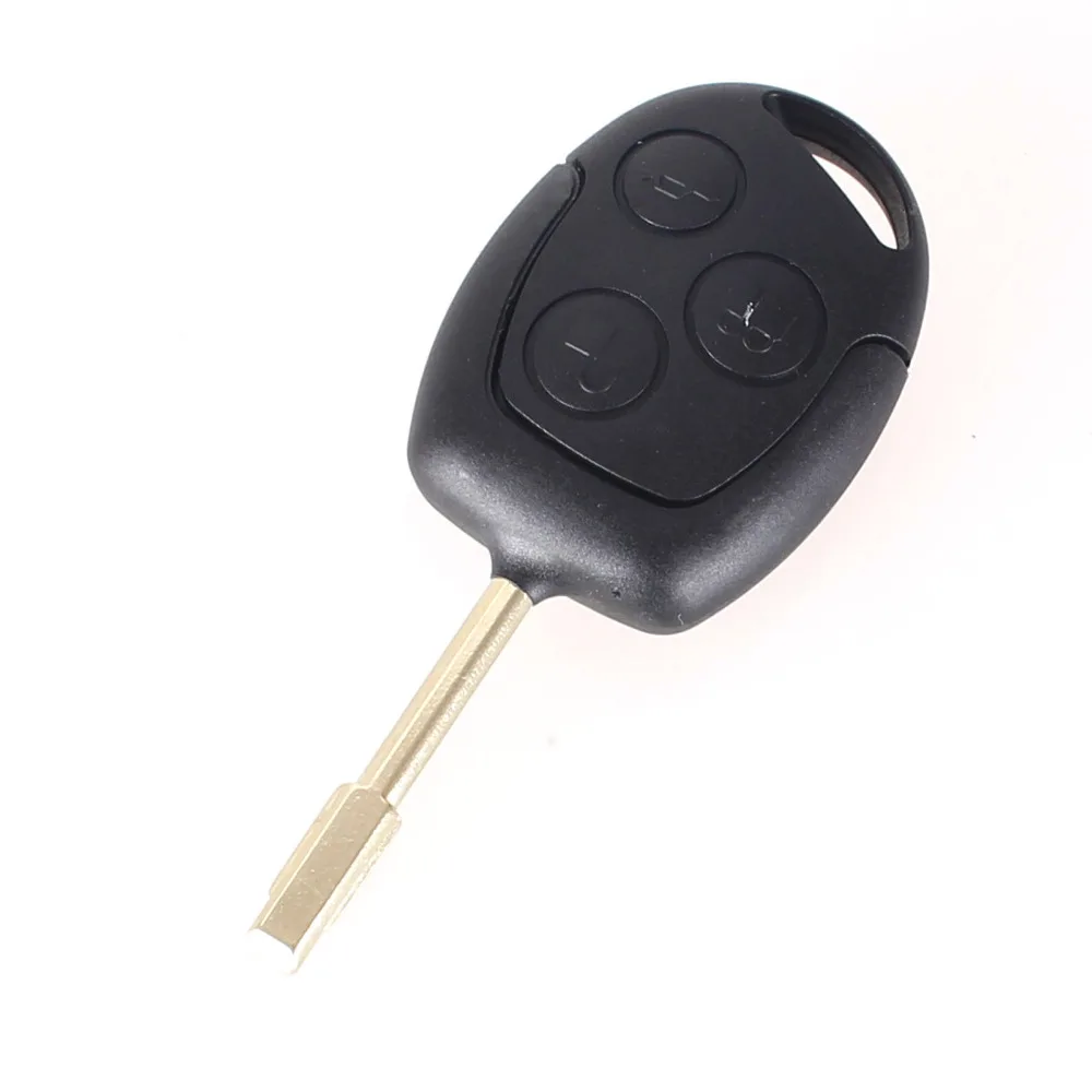 KEYYOU дистанционный ключ без ключа для Ford Mondeo Fiesta Focus Ka Transit 4D60 чип FO21 лезвие 3 кнопки 433 МГц