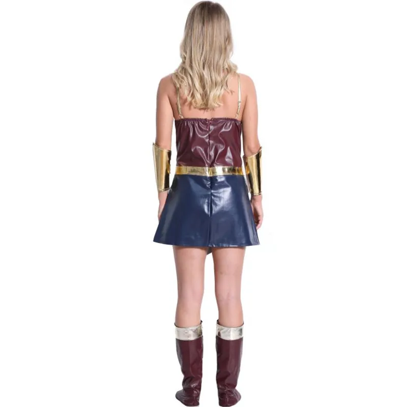 Wonder woman/комплекты костюмов для косплея; платье для взрослых; платье супергероя на Хэллоуин; платье принцессы Дианы из темискиры; детское платье для девочек