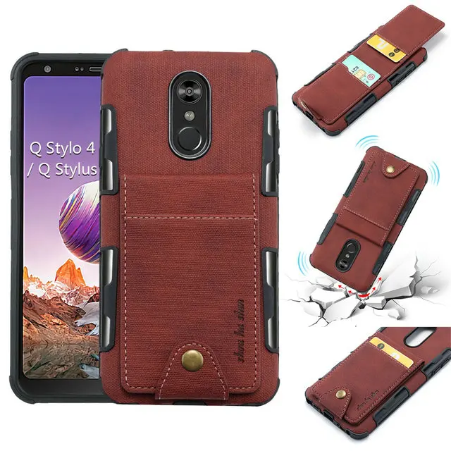 Чехол-книжка 6,2 дюйма для LG Stylo 4, чехол для LG Q Stylus, тканевый чехол-накладка из ТПУ для LG Stylo 5, чехол 4 Stylo, чехол LM-Q710MS LM-Q720CS