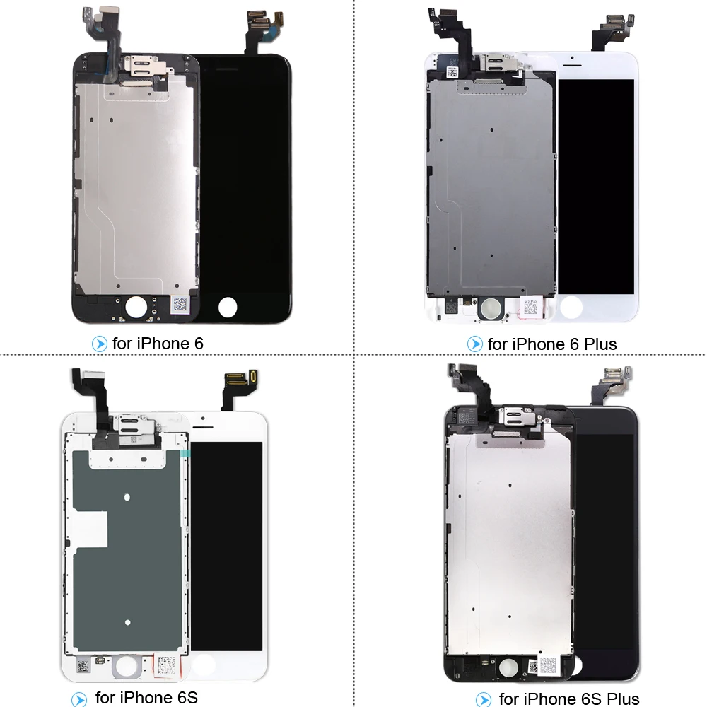 Для iPhone 6G 6 S Plus ЖК дисплей с сенсорным экраном дигитайзер полный комплект для