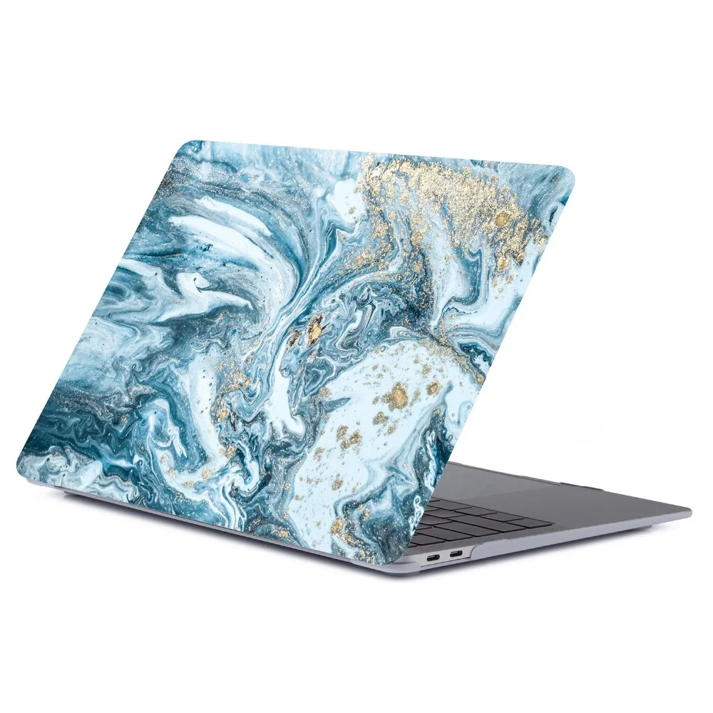 Чехол для ноутбука с мраморным узором Apple Macbook Pro Retina Air 11 12 13 15 2020 Mac New дюймов A2179 A1708