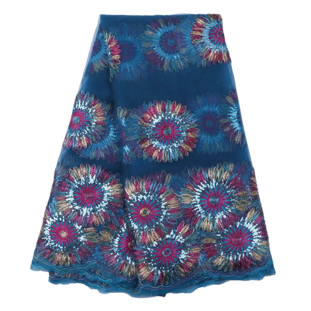 Дешевые Цены Африканский Французский шнурок ткань С Вышивкой Высокого качества