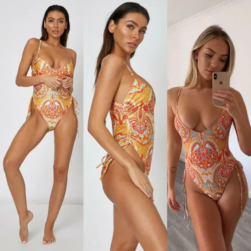 Fashion Leopard Bikini Set Push-up Bra Swimsuit Sexy Swimwear Triangle Beachwear Swimming Costume 2019 Summer New Women | Спорт и