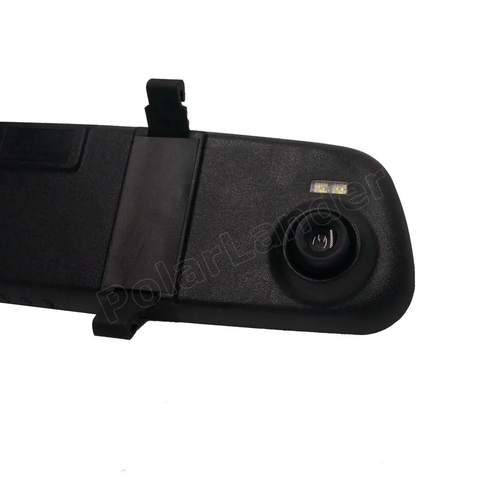 2 4 дюймовый автомобильный видеорегистратор зеркало заднего вида видеокамера