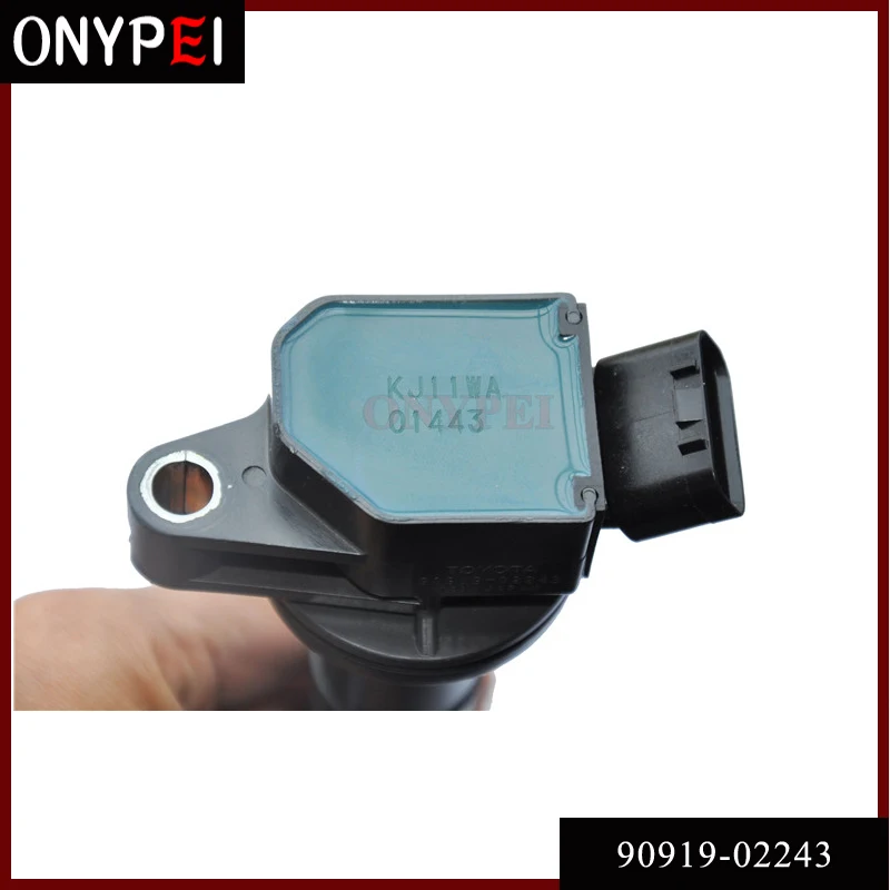 Оригинальная катушка зажигания 90919-02243 для Toyota Camry Highlander RAV4 Solara 2.4L 9091902243 90919 02243