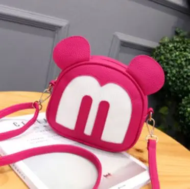 Сумка для подгузников disney, милая сумка на плечо с Микки, женская, детская, для девочек, Минни, сумка-мессенджер, женская, макияж - Цвет: a