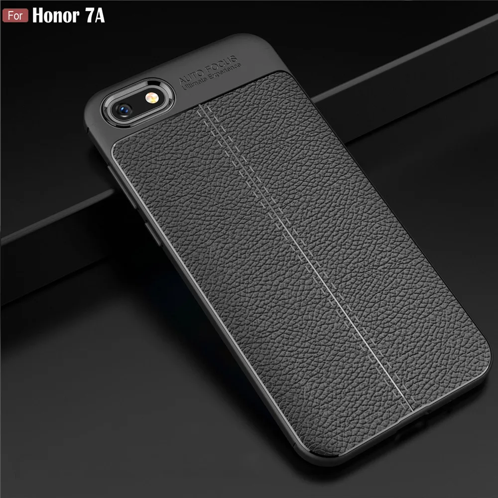 HOTSWEI For Huawei Honor 7A 5.45&quot Case Luxury Anti Slip Soft Silicone TPU Protective for DUA-L22 Cover |