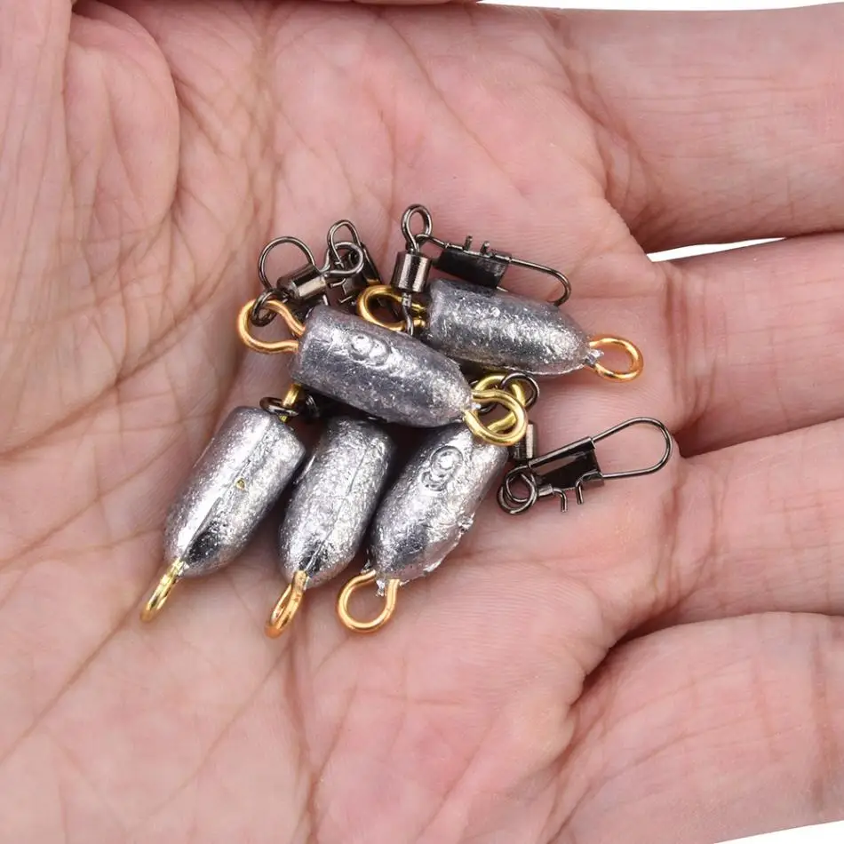 6g/8g/10g/20g прочный пуля Shaped для рыболовного грузила привести Вес песка Карп