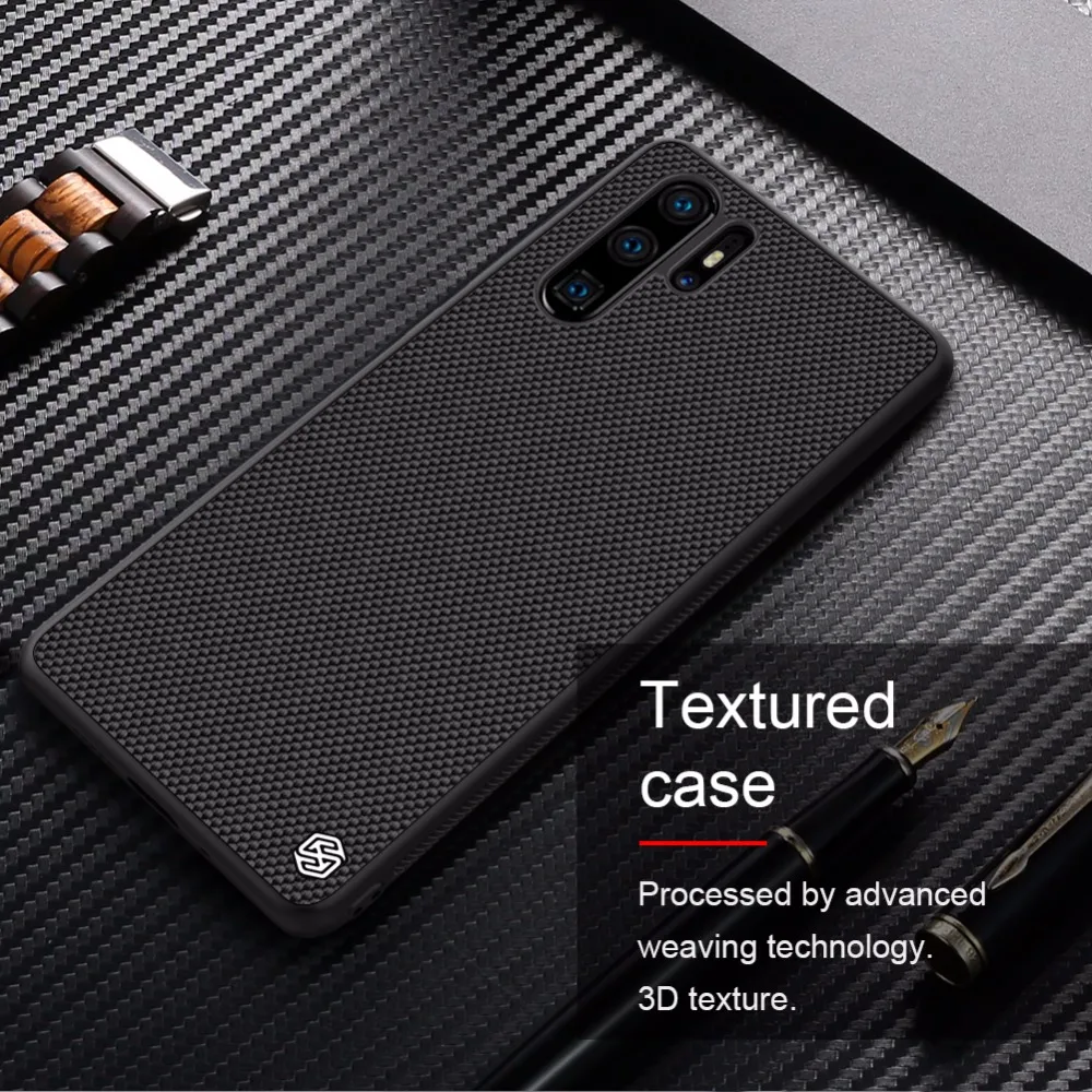 Чехол для Huawei P30 Pro /Huawei чехол NILLKIN Текстурированный из нейлонового волокна задняя