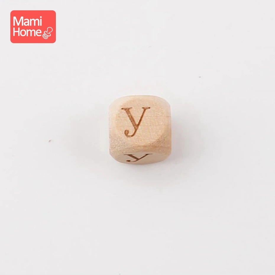 21 Mamihome 10 шт. бусы с русским алфавитом, деревянные игрушки для прорезывания зубов, набор для самостоятельного изготовления, модные аксессуары с русскими деревянными буквами - Цвет: 21