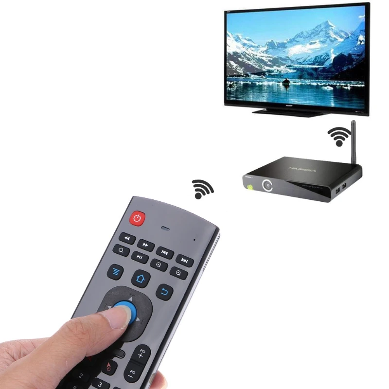 Новая беспроводная мини-клавиатура MX3 2 4G Air Mouse Qwerty с инфракрасным пультом