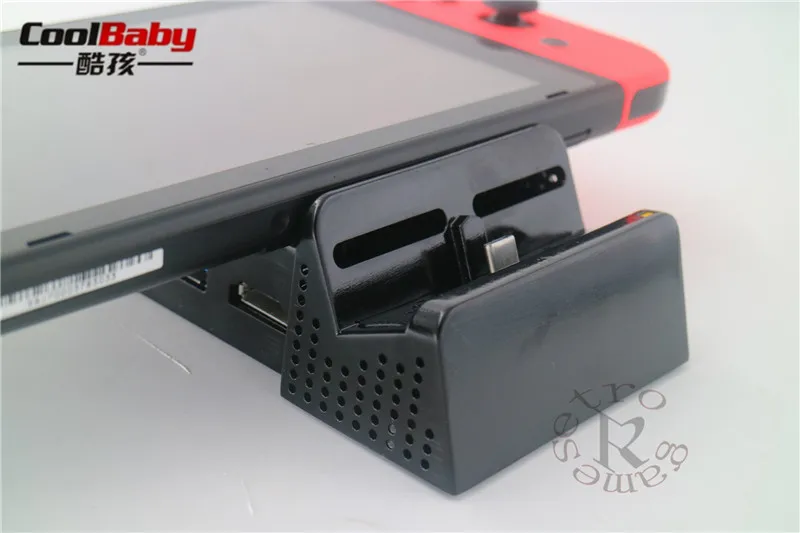 Портативная док станция с PCBA чехол ТВ коробка для переключения охлаждения база