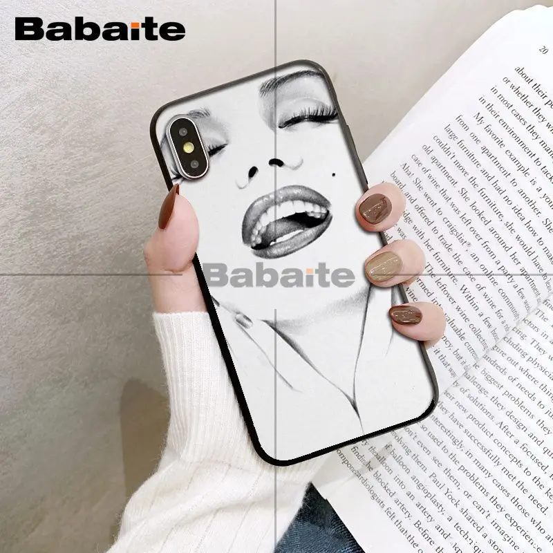 A16 Babaita Мэрилин Монро Роскошный Уникальный Дизайн чехол для телефона iPhone X XS MAX 6 6S 7 7plus 8 8Plus 5 5S XR 11 11pro 11promax - Цвет: A16