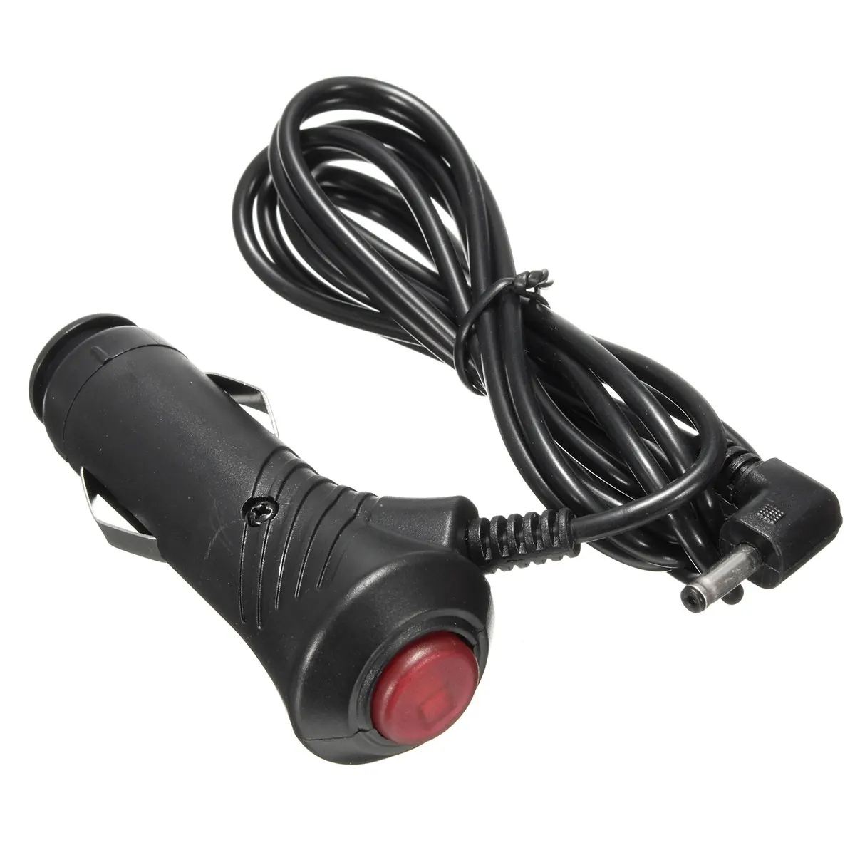 car adapter charger cigarette lighter power plug cord gps cable w switch 12v for car gps navigation dvr camera free global shipping
