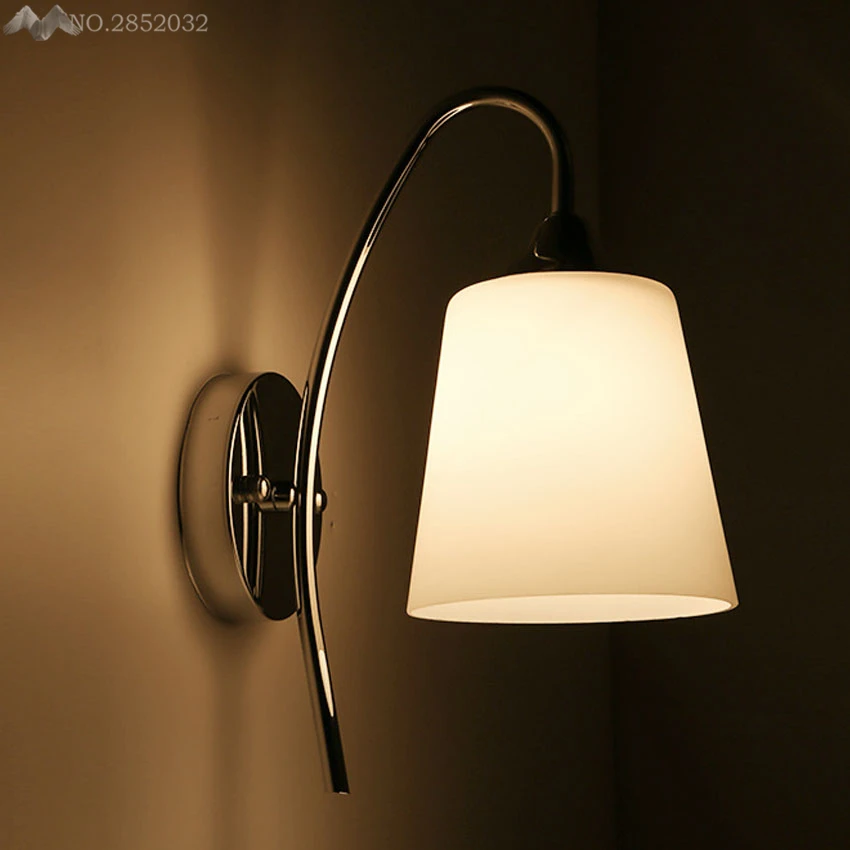 Креативные теплые современные минималистичные Стеклянные Настенные