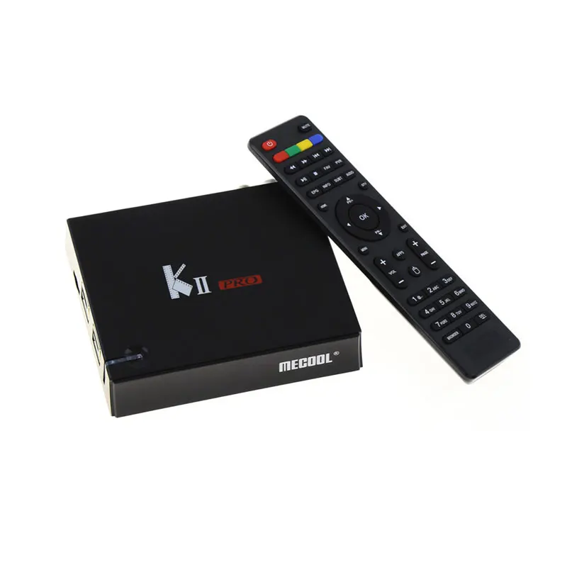 KII PRO DVB-S2 DVB-T2 Android 7,1 ТВ приставка S905D четырехъядерный 2 Гб 16 Гб K2 pro DVB T2 S2 4K медиаплеер Двойной Wi-Fi Поддержка Clines/IP tv