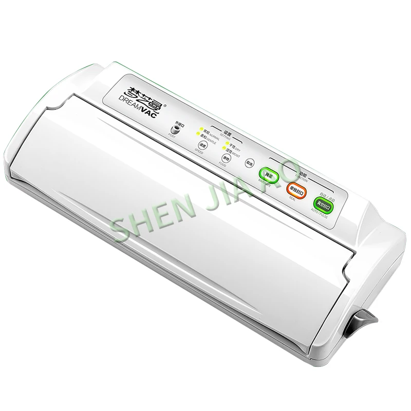 

Home Vacuum food sealer DV8010 Dry & Wet Small Food Sealing machine Commercial Vacuum packaging Machine 30cm sealing length 1pc