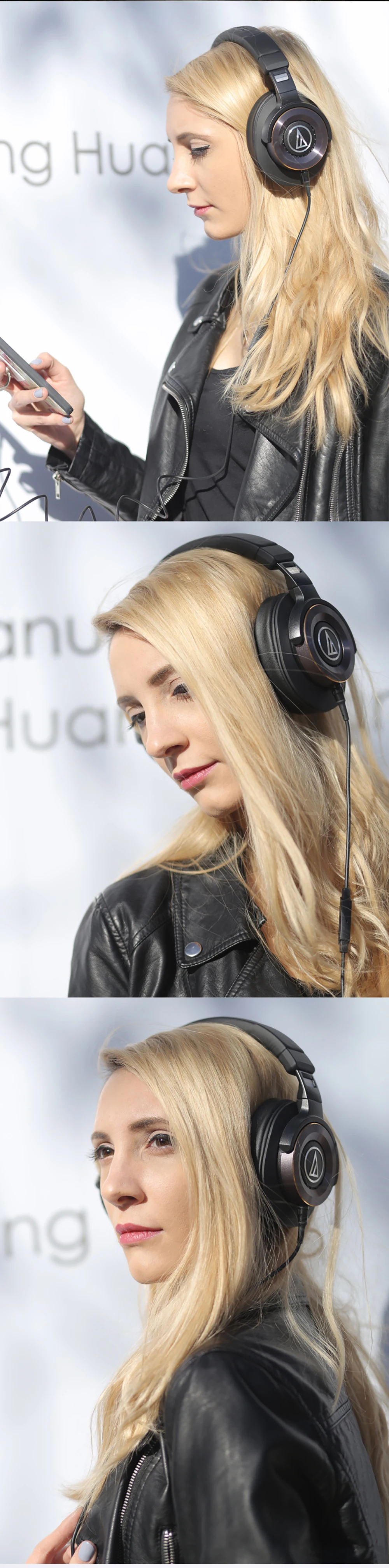 Audio-Technica ATH-WS1100iS проводные наушники портативные Hi-Fi Hi-Res Твердые басы Профессиональный с микрофоном пульт дистанционного управления