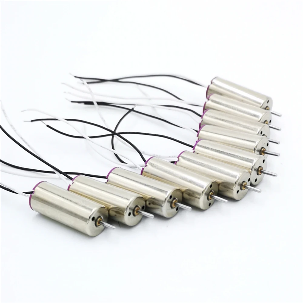 10 шт./лот 3 7 в 8520 8 5x20 мм мини мотор без сердечника CCW Для DIY крошечный QX90 QX95 LT105 микро