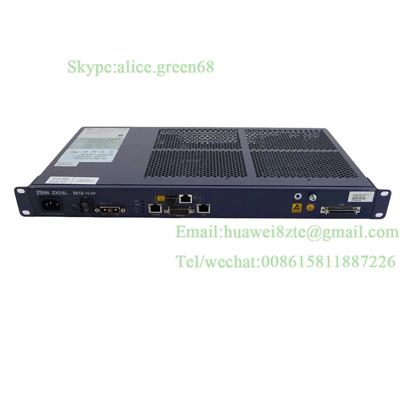 Zte ZXDSL 1U high блок доступа в форме пиццы 9816 16AD EPON AP с 16 голосовыми