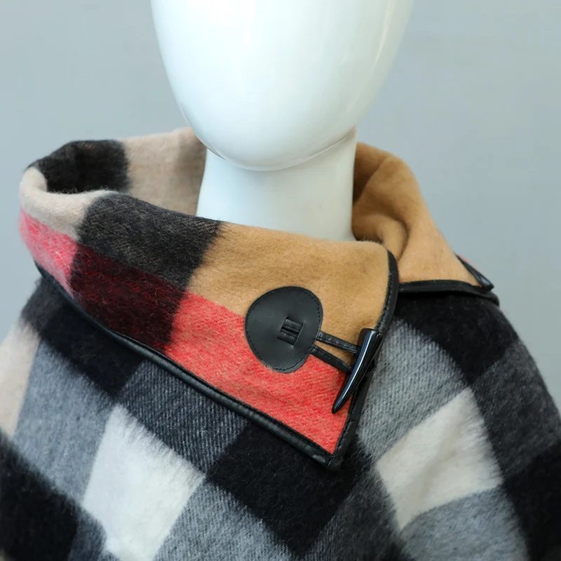 2018 модная детская шаль пончо для девочек зимние теплые шарфы дети шарф |