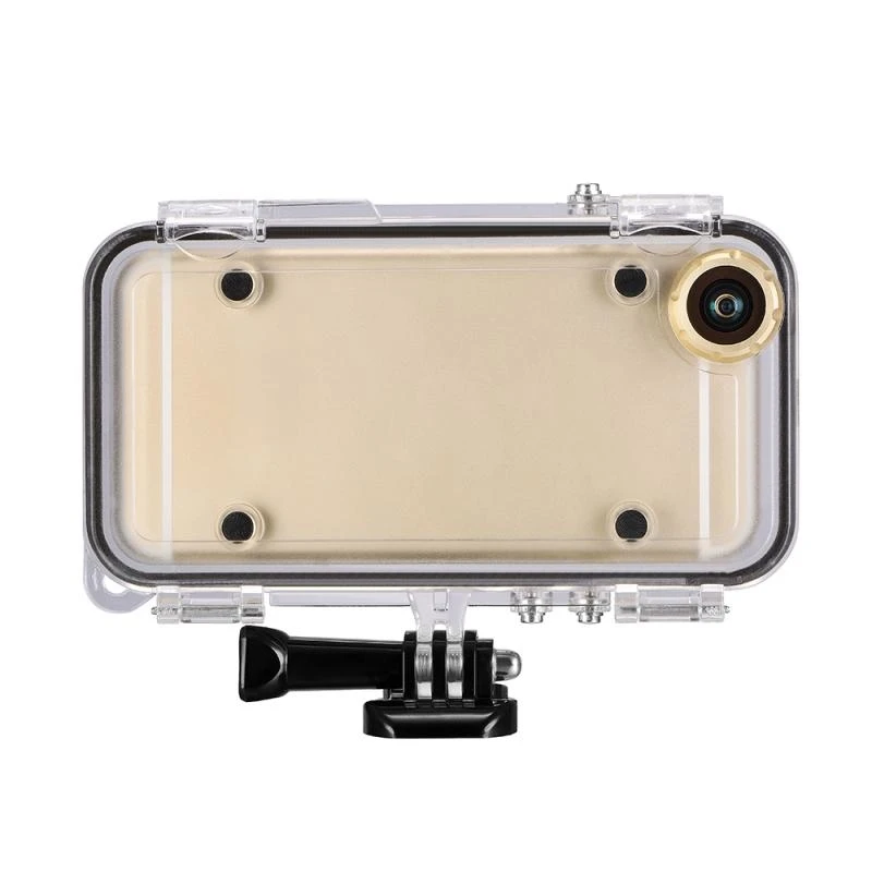 Sports for iPhone 6 6S Plus Waterproof Cell Phone Case Cover with 170 Degrees Wide Angle Lens Compatible GoPro Accessories | Мобильные