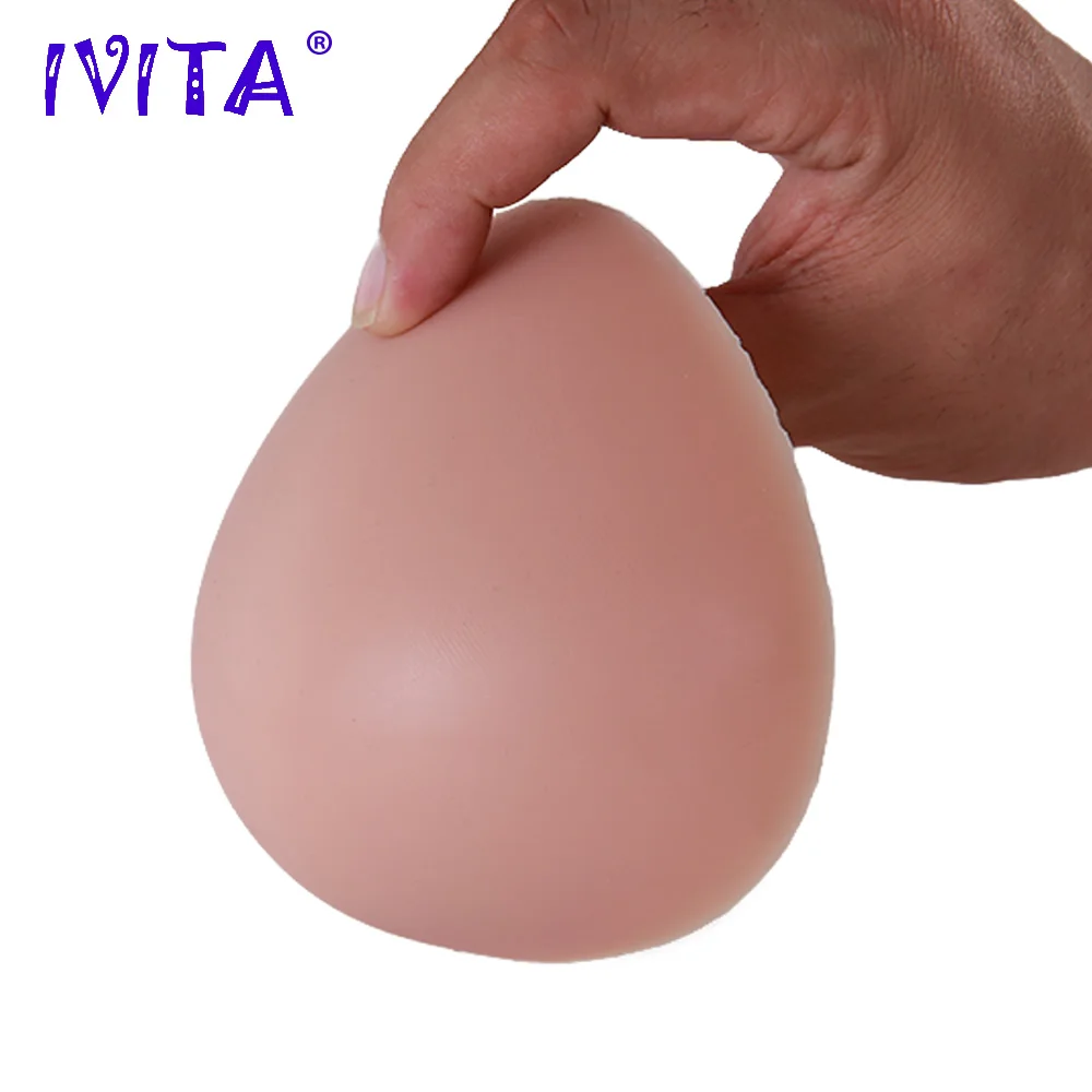 IVITA 750 г бежевый реалистичные силиконовые груди Формы Поддельные поддельные