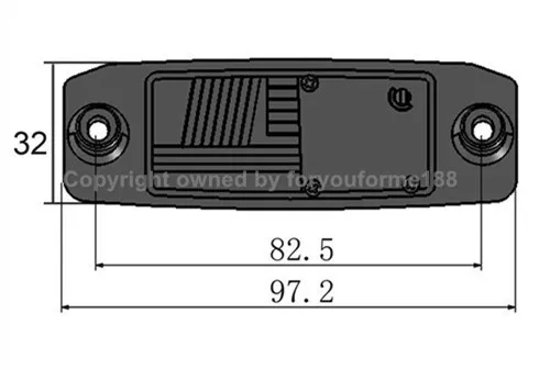 5 дюймовый цветной HD TFT ЖК экран автомобильный монитор для зеркала заднего вида KIA