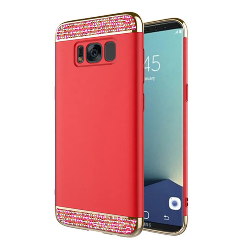 Жесткий Кристальный силиконовый чехол для телефона Samsung Galaxy S9 S8 J4 Core J6 Plus J8 A6S A3 2016