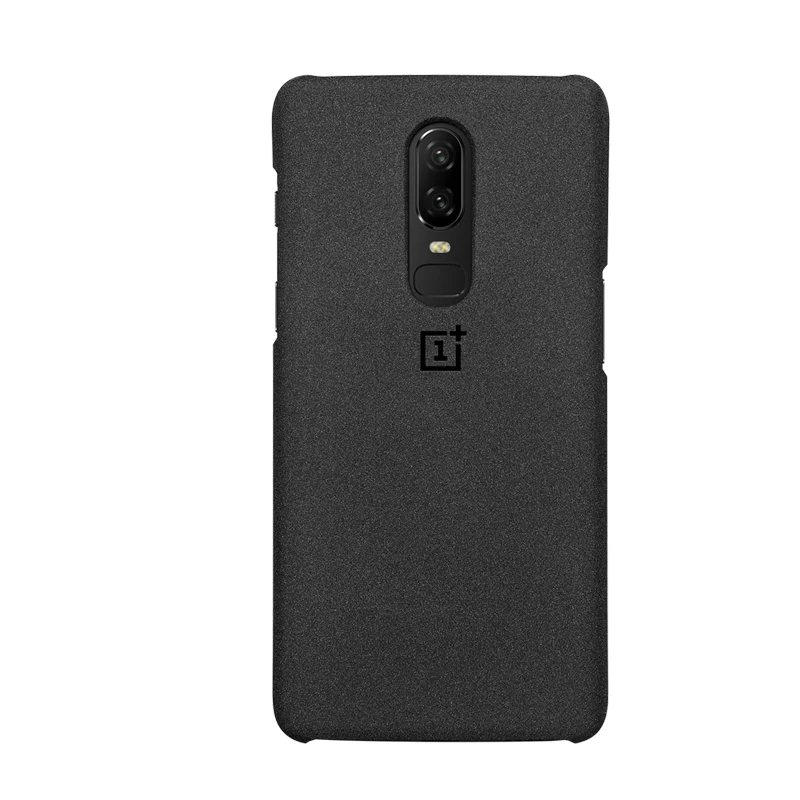 oneplus 6 Sandstone case 100% original official cover shell protective one plus coque oneplus6 funda six |
