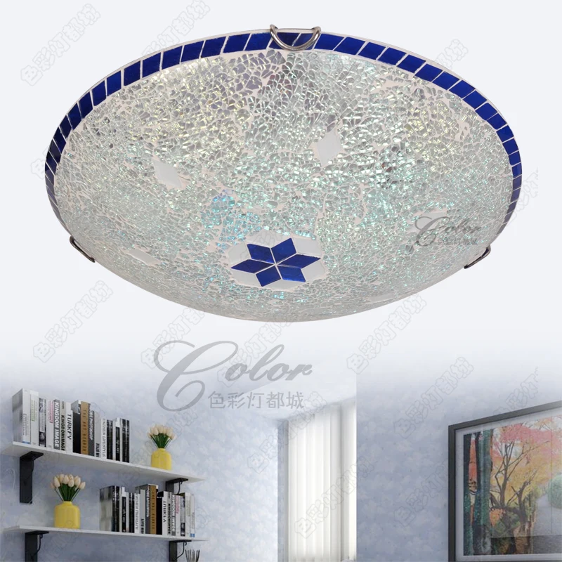 Средиземноморская светодиодная купольная лампа с богемным коридором балкон