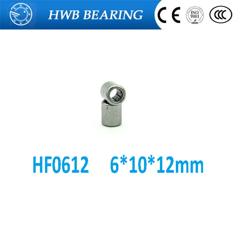 

10Pcs HF0612 One Way Needle Bearing 6 *10* 12mm Free shipping High Quality