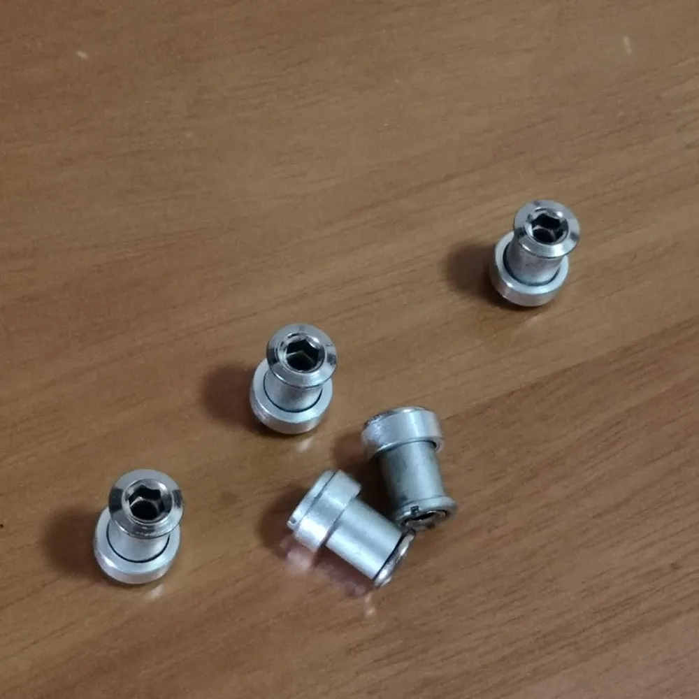 Сверхдлинные болты для гайки прокладки 5 шт.|Шатун и передняя звездочка