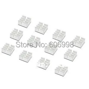 3 шт./лот алюминиевые радиаторы для Raspberry Pi 512M B/B + версия компьютера бесплатная