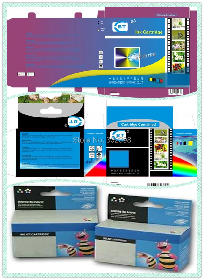 4 шт. Совместимость Brother LC39 LC985 lc975bk картридж с чернилами для DCP-J125/J315W/J515W MFC-J265W/J410/J415W/J220 принтера