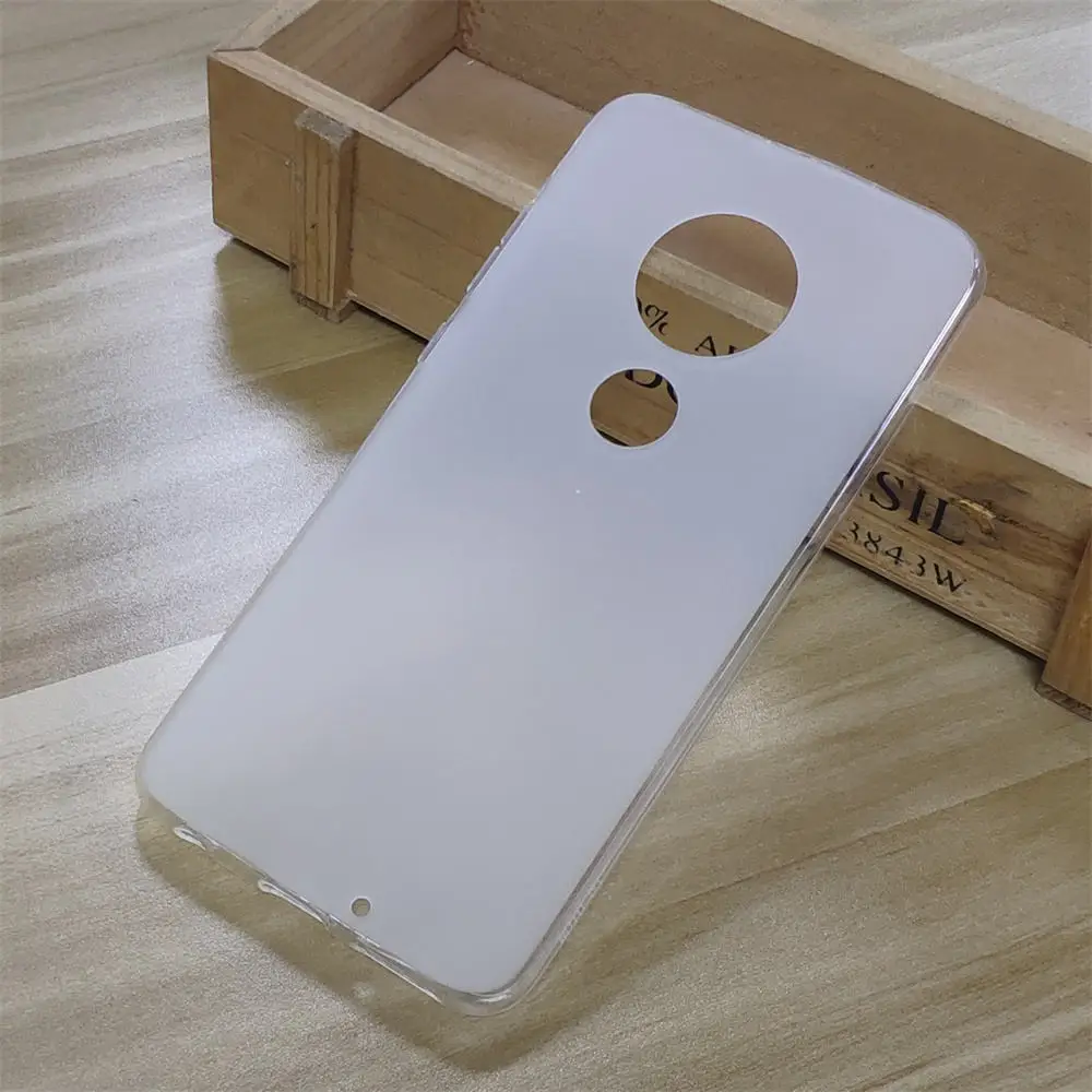 Для Motorola Moto G7 чехол Moto G7 Play Чехол Мягкий ТПУ силиконовый чехол для телефона для Motorola G7 G 7 Play Plus power - Цвет: Clear TPU