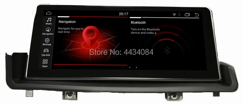 Автомагнитола Ouchuangbo PX6 10 25 дюйма gps для E90 2006 2012 поддержка 6 ядер анти отражение 4 Гб