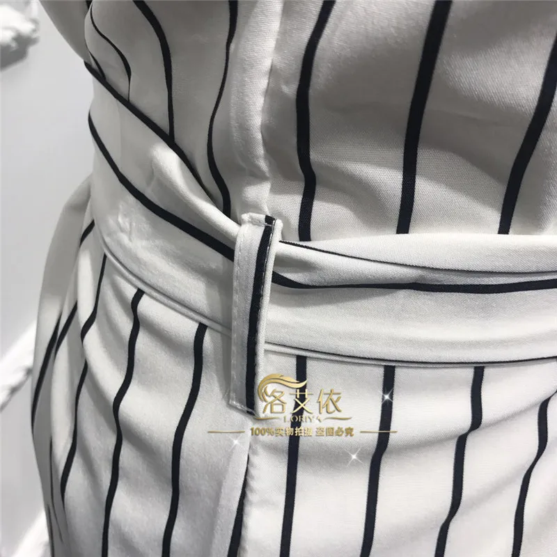 Модное мусульманское платье в полоску размера плюс турецкое Дубае Abaya Арабская