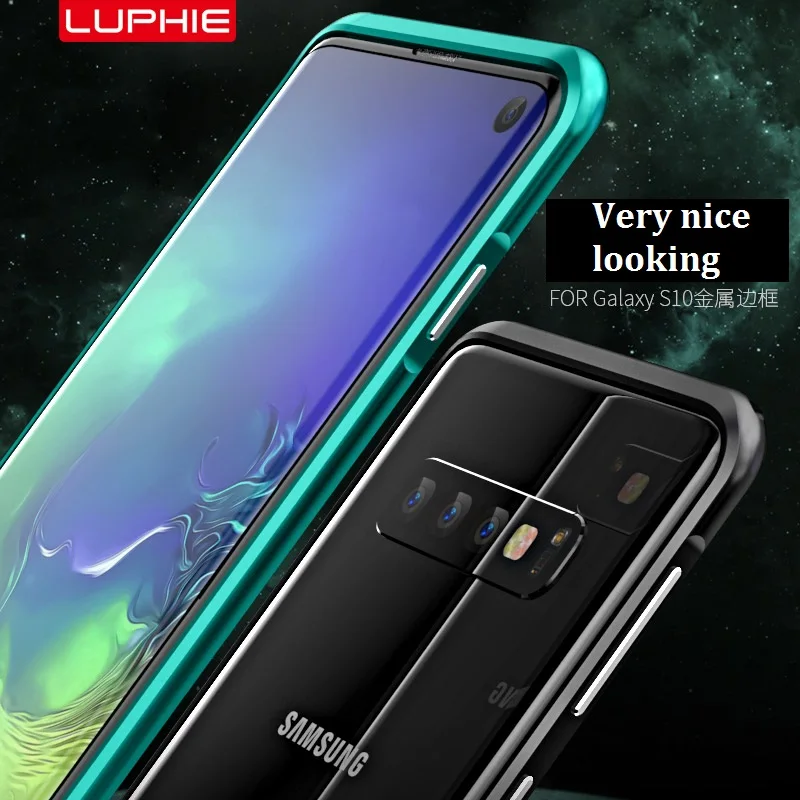 Роскошный металлический алюминиевый чехол-бампер для samsung Galaxy S10 Plus S10, чехол-накладка для samsung S10 Plus, противоударный чехол s Coque