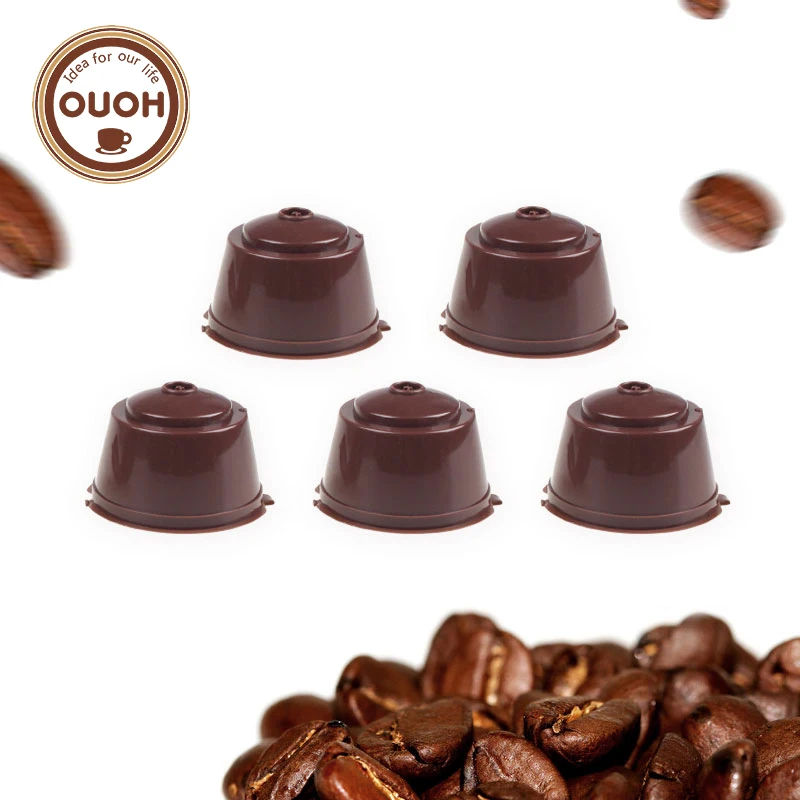 5 шт./упак. использовать 250 раз многоразовые капсулы для конфет Gusto coffee капсула nescafe