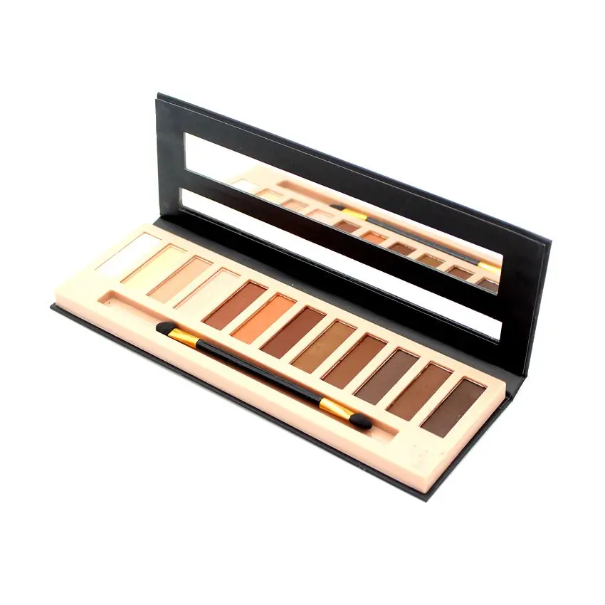 Бренд Для женщин 12 Цветов мерцание или матовые тени для век макияж Палитра долгое