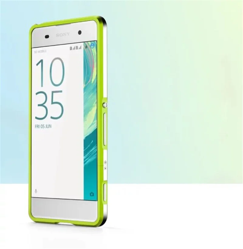 Чехол-бампер для sony XA роскошный чехол с металлическим алюминиевым каркасом Xperia