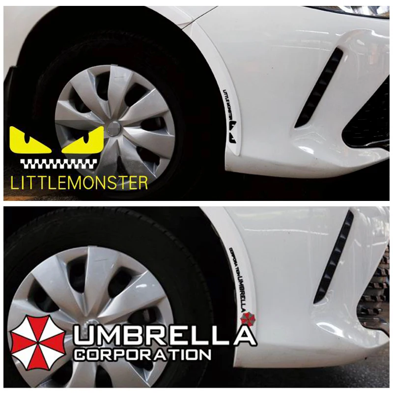Декоративные наклейки на автомобильные колеса и брови Atreus для Toyota Corolla Seat Leon Jeep