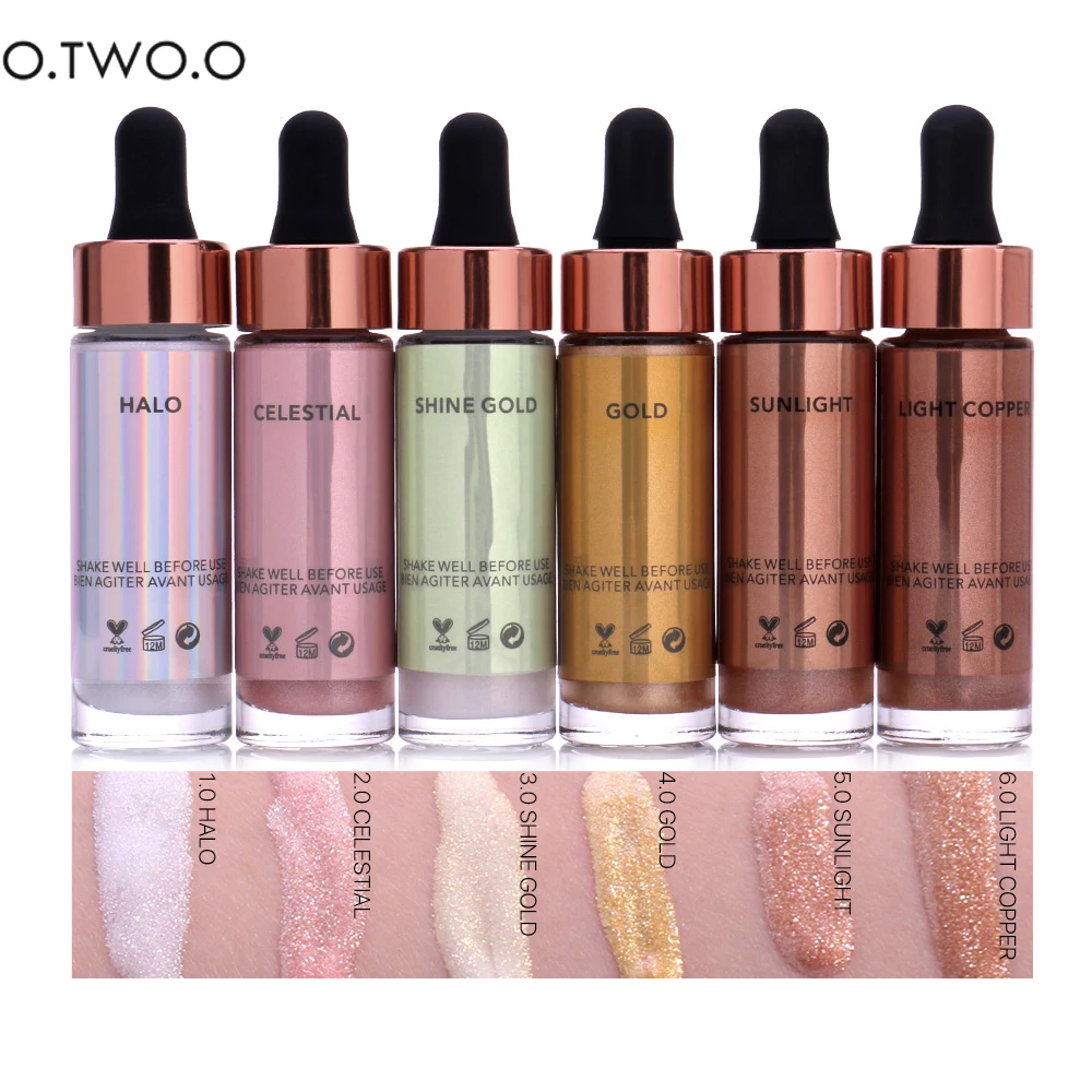 Профессиональная жидкость хайлайтер макияж праймер лицо Countour водонепроницаемый