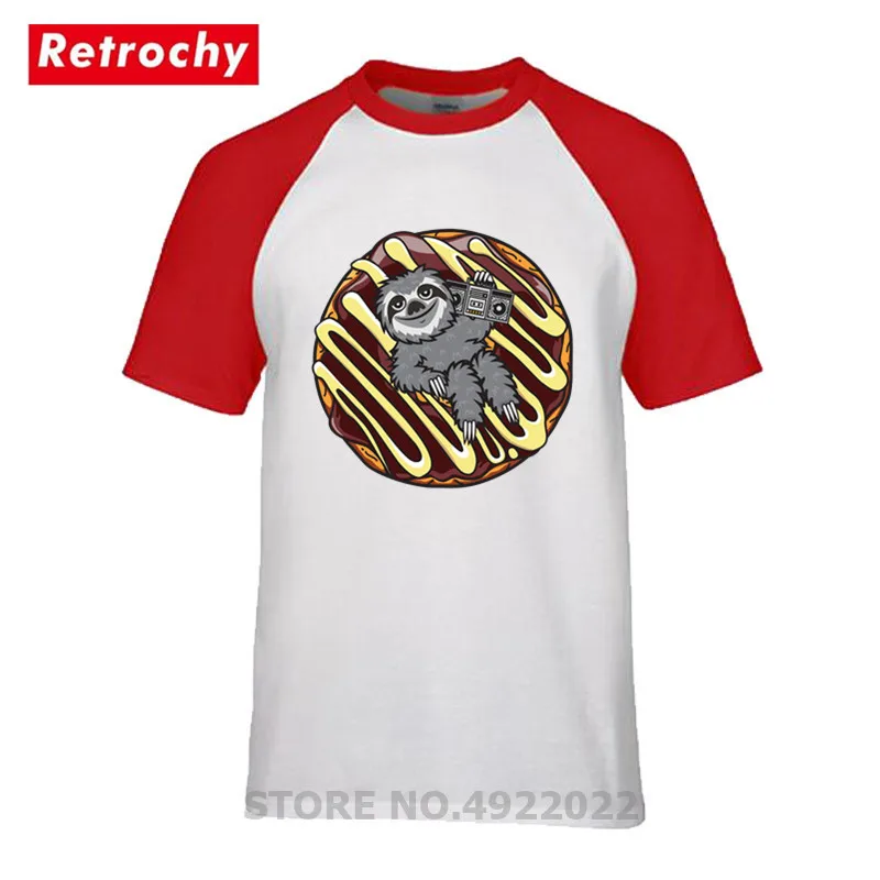 Футболка с рисунком пончика забавная футболка изображением Забавный дизайн еды