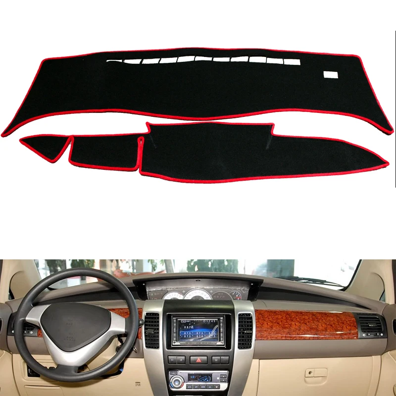Для CHERY eastar cross 2006 2007-2009 правый и левый руль автомобиля приборной панели Чехлы коврик тент подушка коврик ковры аксессуары - Название цвета: Left Hand Drive