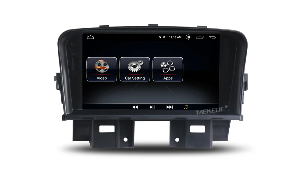 MEKEDE " Android 8,1 автомобильный стерео DVD Радио gps мультимедийный плеер для Chevrolet Cruze 2008-2013 с BT wifi USB 16G карта в подарок